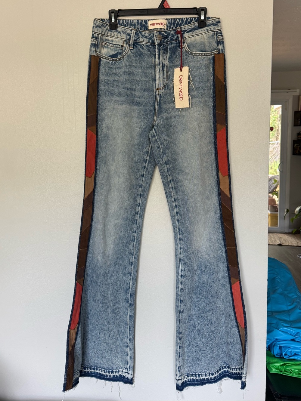 DRIFTWOOD Farrah High Waisted - Bell Bottom Jeans - NEW